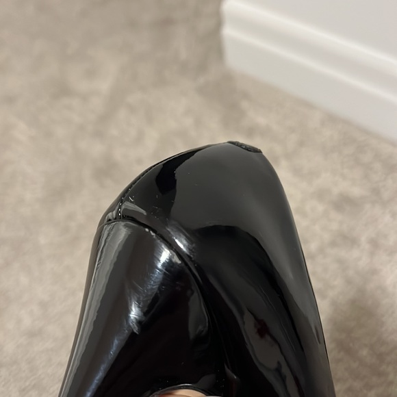 Aldo patent leather platform stiletto black heels - Picture 10 of 16